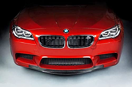 RKP estilo fibra de carbono delantero inferior Lip Splitter Spoiler para BMW F10 M5