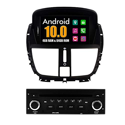 RoverOne Android Sistema Autoradio GPS para Peugeot 207 con Navegación Radio Estéreo DVD Bluetooth USB Mirror Link RoverOne Android Sistema Autoradio GPS para Peugeot 207 con Navegación Radio Estéreo DVD Bluetooth USB Mirror Link