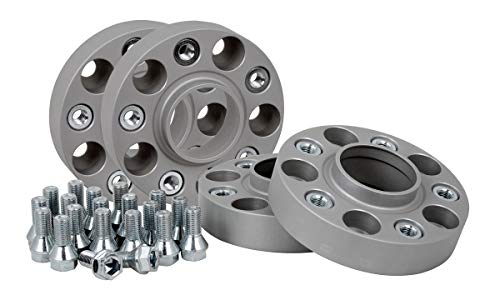Separadores de ruedas de aluminio, 4 unidades (30 mm por disco, 60 mm por eje), incluye certificado TÜV