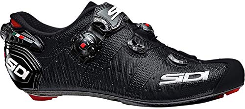 SIDI Wire 2 - Zapatillas de Ciclismo para Hombre, Color Negro Mate, Talla 45