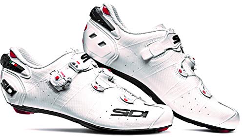 SIDI Zapatos Wire 2 Carbon, Hombre, Bianco Bianco BLK Liner, 46.5
