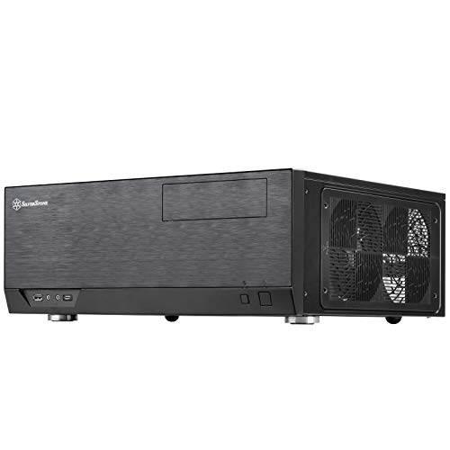 Silverstone SST-GD09B-C - Grandia HTPC ATX Carcasa de Ordenador, Rendimiento silencioso con Alto Flujo de Aire, Conector USB Tipo C en el Puerto de E/S, Negro Silverstone SST-GD09B-C - Grandia HTPC ATX Carcasa de Ordenador, Rendimiento silencioso con Alto Flujo de Aire, Conector USB Tipo C en el Puerto de E/S, Negro