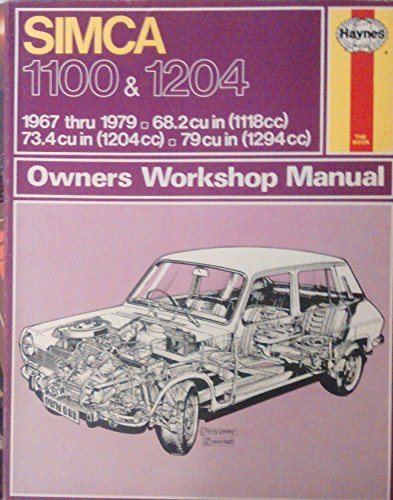 Simca 1100 & 1204 67-79 (Service & repair manuals)