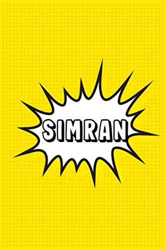 Simran: Personalized Name Simran Notebook, Gift for Simran, Diary Gift Idea