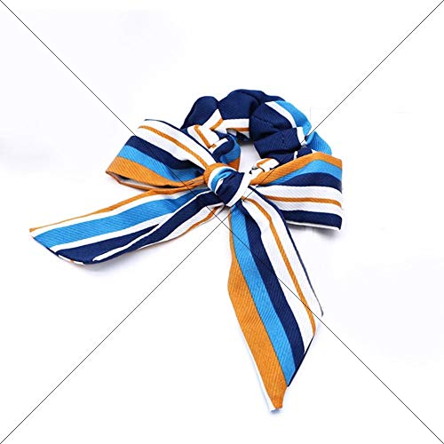 SJ&HJGYU Gomas del Pelo Girl Hair Rope Scrunchies Bowknot Bandas elásticas para el Cabello para Mujeres Pajaritas Accesorios de Cola de Caballo,9