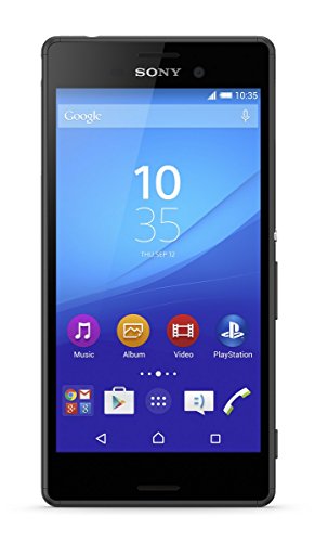 Sony Xperia M4 Aqua 5" SIM única 4G 2GB 8GB 2400mAh Negro - Smartphone (12,7 cm (5"), 2 GB, 8 GB, 13 MP, Android 5.0, Negro)