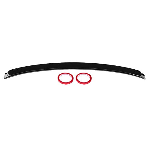 Spoiler de techo trasero, parte de complemento de coche de spoiler de techo de ventana trasera de plástico ABS negro brillante para 3 series E90 M3 2006-2011 Spoiler de techo trasero, parte de complemento de coche de spoiler de techo de ventana trasera de plástico ABS negro brillante para 3 series E90 M3 2006-2011