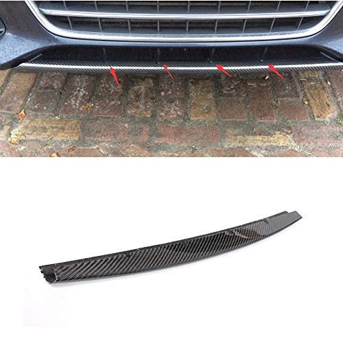 Spoiler Delantero, Fibra de Carbono Frontal para Parachoques de Labios alerón para Audi A5 Estándar 2 4 Puertas 2008-2011 Non Sline S5 Negro