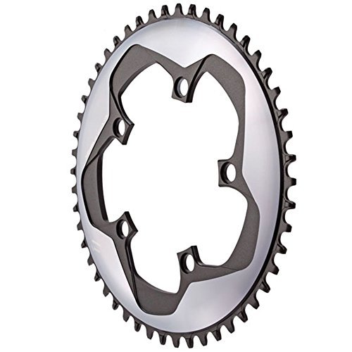 Sram Road X-SYNC 50T 11 Speed 110 Aluminium Argon BB30 or GXP Chain Ring - Grey by Sram Road Sram Road X-SYNC 50T 11 Speed 110 Aluminium Argon BB30 or GXP Chain Ring - Grey by Sram Road