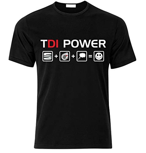 T-Shirt Summer Style Funny Seat Tdi Power Leon Ibiza Cupra T Shirt T-Shirt Tuning S/M/L/XL/XXL tee