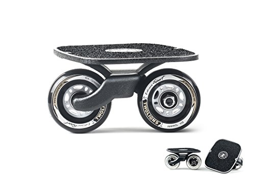 TWOLIONS-OG Pro Skates Drift Skates,(Freeline saktes)Con ruedas de la PU de 72 milímetros con los cojinetes ABEC-7 (Negro)