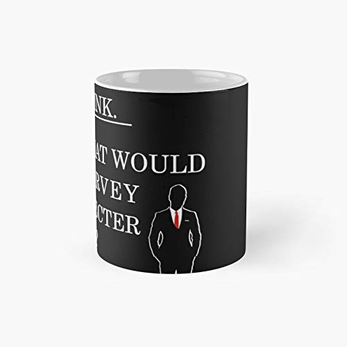 What Would Harvey Specter Do Wwhd – Camiseta de la caja del teléfono más 1 clásico | Mejor regalo divertido tazas de café 11 oz