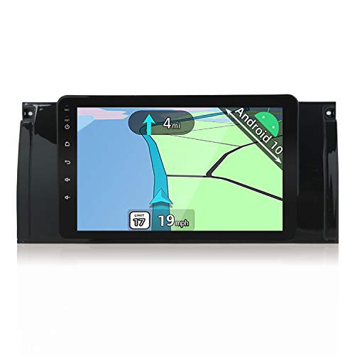 YUNTX Android 10 Autoradio Compatible con BMW M5/E53/E39 (1995-2003) - GPS 2 DIN - Cámara Trasera Libre & Canbus - [2G+32G] - Soporte Dab/Control del Volante / 4G / WiFi/Bluetooth/MirrorLink/Carplay