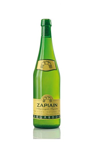 Zapiain Sidra Nature - Paquete de 6 botellas de 75 - Total 450 cl