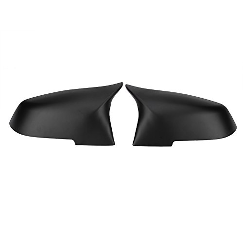 1 par de cubiertas de tapa de espejo retrovisor, Cubierta de espejo retrovisor lateral (negro mate)