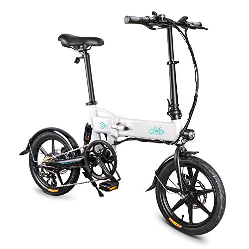 16 Pulgadas Bicicleta Eléctrica de Montaña,250W,36V 7.8Ah Batería Eliminado/Reemplazado,eBike Amortiguador Plegable con 3 Niveles Ajustables,25km/h,Asiento e Manillar Ajustable para Adultos,Shimano 6 16 Pulgadas Bicicleta Eléctrica de Montaña,250W,36V 7.8Ah Batería Eliminado/Reemplazado,eBike Amortiguador Plegable con 3 Niveles Ajustables,25km/h,Asiento e Manillar Ajustable para Adultos,Shimano 6