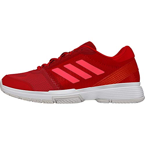 Adidas Barricade Club W, Zapatillas de Tenis Mujer, Rojo (Escarl/Rojdes/Ftwbla 000), 36 EU