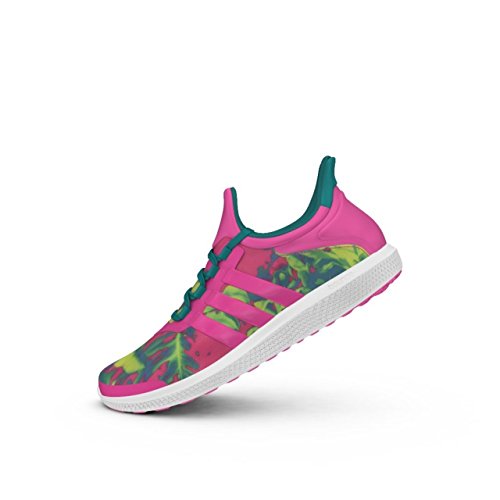 adidas CC Sonic W, Zapatillas de Tenis Mujer, Rosa/Verde (Rosimp/Rosimp/Eqtver), 39 1/3