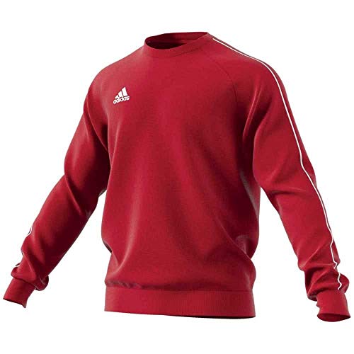 Adidas CORE18 SW Top Sudadera, Hombre, Rojo (Rojo/Blanco), M Adidas CORE18 SW Top Sudadera, Hombre, Rojo (Rojo/Blanco), M