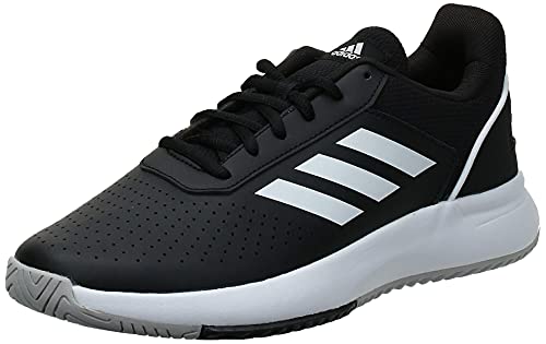 Adidas Courtsmash, Zapatillas de Tenis Hombre, Multicolor (Negbás/Ftwbla/Gridos 000), 48 EU