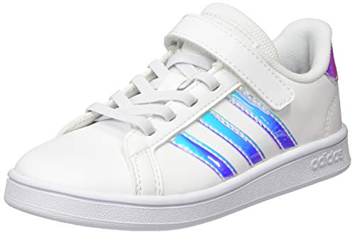 Adidas Grand Court C, Zapatos de Tenis, FTWR White/FTWR White/Dash Grey, 32 EU