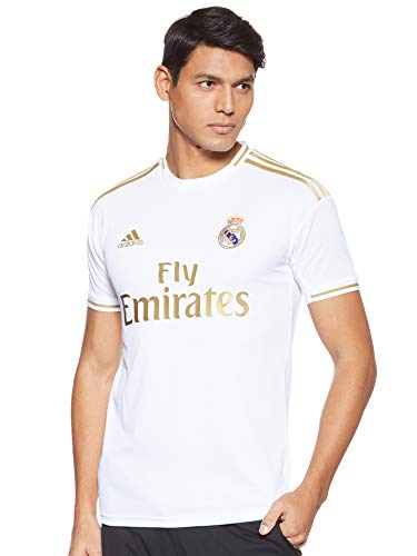 adidas Real Madrid 2019/2020 Camiseta, Hombre, Blanco (1ª Equipación), 2XL