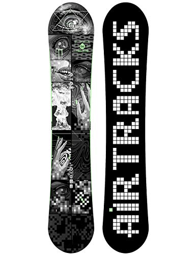Airtracks Pixeles Bomb - Tabla de snowboard (carbono, 158 cm)