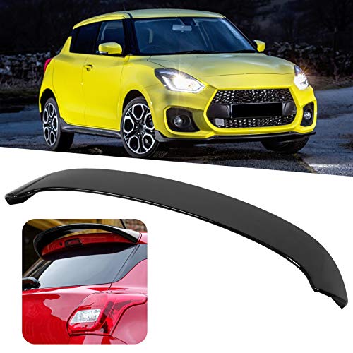 Alerón de techo trasero, extensión de alerón de alto rendimiento fácil de montar, reparación de automóviles mecánicos para Suzuki Swift Mk6 2018-2020 Alerón de techo trasero, extensión de alerón de alto rendimiento fácil de montar, reparación de automóviles mecánicos para Suzuki Swift Mk6 2018-2020
