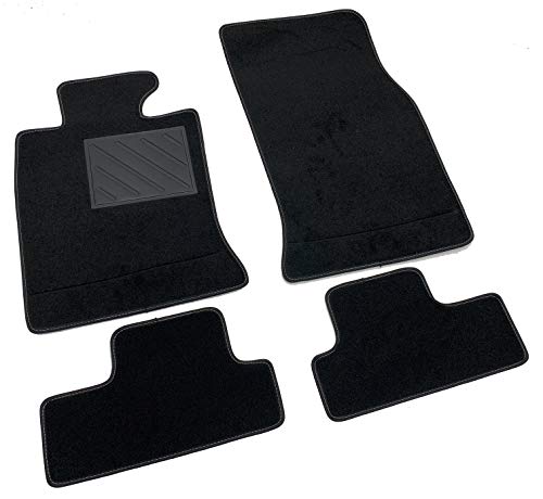 Alfombrillas para Mini R56 2006-2014 con sistema Fix Velcro, a medida, antideslizante, talonera de PVC