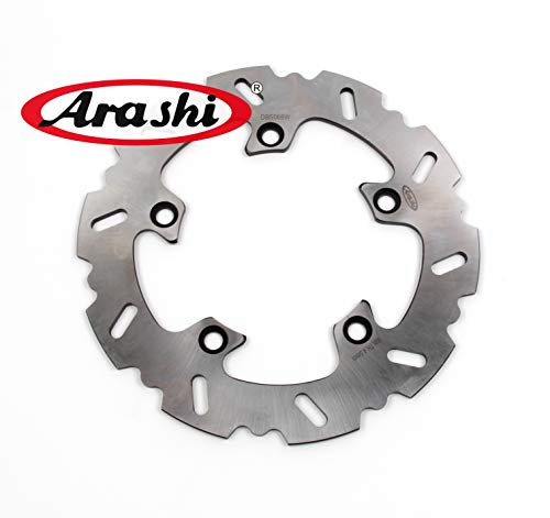 Arashi Rotor de disco de freno trasero para Suzuki BANDIT GSF1250S 2011-2012 ABS 2012-2015 Accesorios para motocicletas GSF1250 GSF 1250 S 1250S Plata 2013 2014