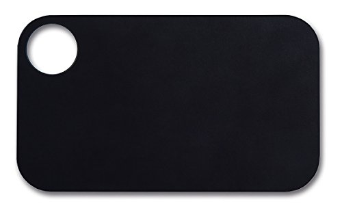Arcos Tablas, Tabla de Cocina, Tabla para Cortar, Fibra de Celulosa y Resina 24 x 14 cm y 6, 5 mm de espesor, Color Negro