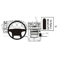 Brodit ProClip - Kit de coche para Ssang Yong Rexton 05-05 (para Europa, ángulo de montaje)