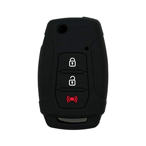 BROVACS Funda protectora de silicona para mando a distancia SSANGYONG CV4631, color negro BROVACS Funda protectora de silicona para mando a distancia SSANGYONG CV4631, color negro