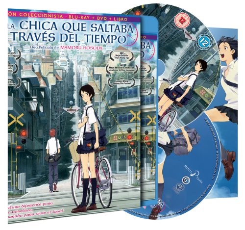 Dibujos Animados, La Chica Que Saltaba A Través Del Tiempo, Edicion Coleccionista Blu-ray + DVD + Libro de 72 Paginas [Blu-ray]