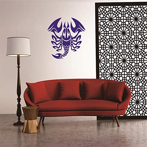 Doce Constellation Sticker Logo Decal Vinyl Wall Decals Sticker Tablero de pared Decoración Mural Sticker Scorpio. Los 58x58cm