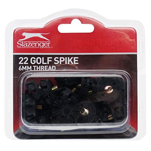 Dunlop – 22 Tacos de golf suave Spike 6 mm rosca Golf deportes accesorio