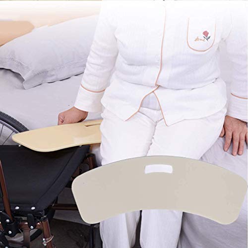 FLJMR Tabla de Transferencia con Orificios para Las Manos, Tabla de Transferencia Deslizante Move Assist para Pacientes Ancianos y discapacitados de la Silla de Ruedas a la Cama, bañera, automóvil FLJMR Tabla de Transferencia con Orificios para Las Manos, Tabla de Transferencia Deslizante Move Assist para Pacientes Ancianos y discapacitados de la Silla de Ruedas a la Cama, bañera, automóvil