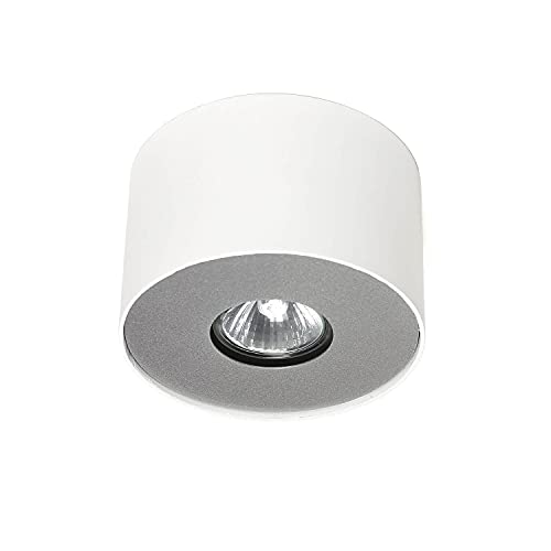Foco redondo blanco G10 hasta 35 W, 230 V, lámpara de techo para salón, pasillo, dormitorio