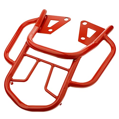 HLSP Bolsas de Bicicleta de Motocicleta Trasera de Equipaje Trasero, para HO.N.DA GROM MSX125, (Color Name : Red)