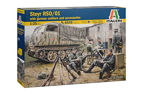 Italeri 510006549 1: 35 Steyr RSO/01 W/Germ.Soldiers + Access