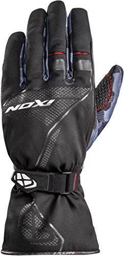 Ixon Pro Indy - Guantes de moto (talla M), color negro y negro