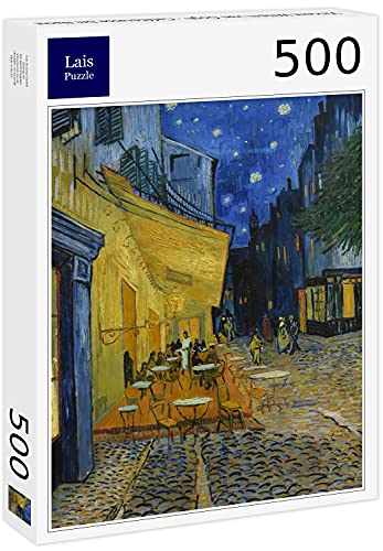 Lais Puzzle Vincent Willem Van Gogh - Café Terrace at Night 500 Piezas