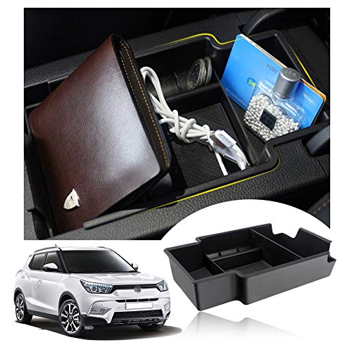 LFOTPP Tivoli Apoyabrazos Consola Central Bandeja, Caja de Almacenamiento Organizador coche Interior Accesorios LFOTPP Tivoli Apoyabrazos Consola Central Bandeja, Caja de Almacenamiento Organizador coche Interior Accesorios