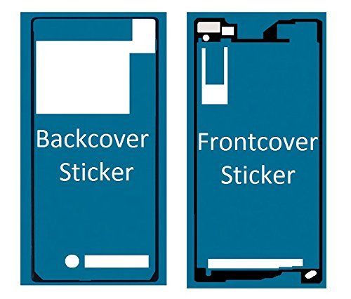 MMOBIEL Set de 2 Etiquetas/Folios Adhesivos Delantero y Trasero Compatible con Sony Xperia Z2 Resistentes al Agua Impermeables para la Pantalla Delantera y Tapa Trasera de la batería MMOBIEL Set de 2 Etiquetas/Folios Adhesivos Delantero y Trasero Compatible con Sony Xperia Z2 Resistentes al Agua Impermeables para la Pantalla Delantera y Tapa Trasera de la batería