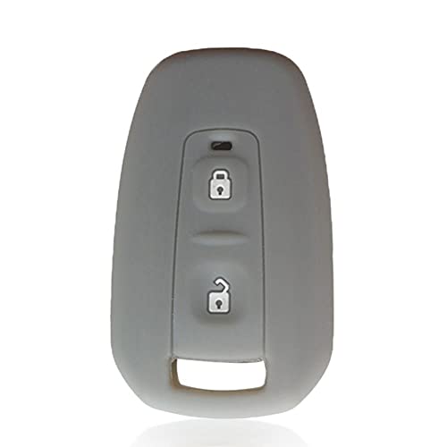NFRADFM 3 Botones de Casos Llave de Silicona de Coches, para Tata Indica Vista Indigo Manza Llavero Accesorios Holder
