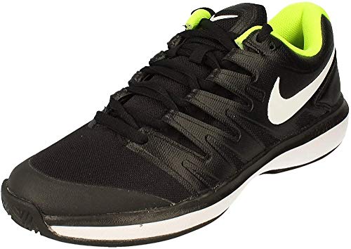 Nike Air Zoom Prestige Cly, Zapatillas de Tenis Hombre, Negro (Black/White-Volt 007), 46 EU