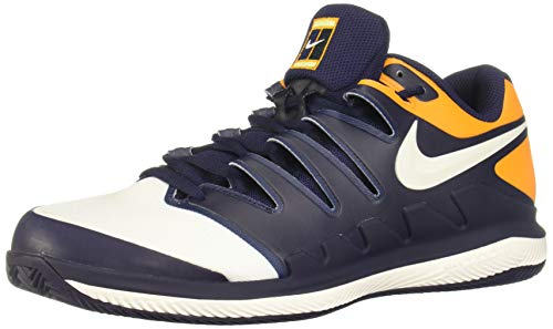 Nike Air Zoom Vapor X Clay, Zapatillas Hombre, Multicolor (Blackened Blue/Phantom/Orange Peel 001), 40 EU