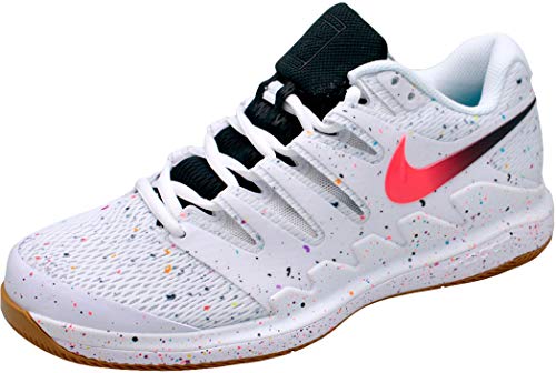 Nike Zoom Air Vapor X HC, Zapatillas de Tenis Hombre, Blanco (White/Laser Crimson-Oracle AQU 108), 42 EU
