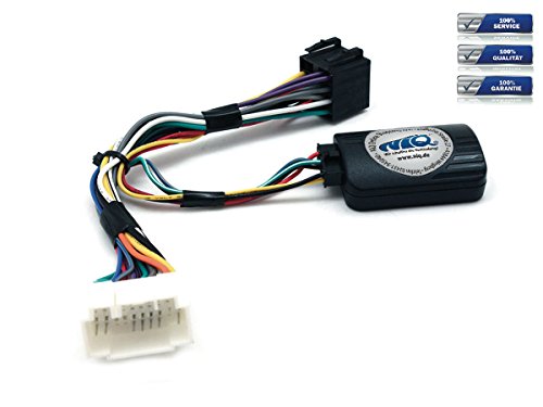 NIQ Adaptador de mando a distancia en el volante adecuado para radios de coche PIONEER compatible con Suzuki Grand Vitara, Kizashi, Swift, Splash, SX4