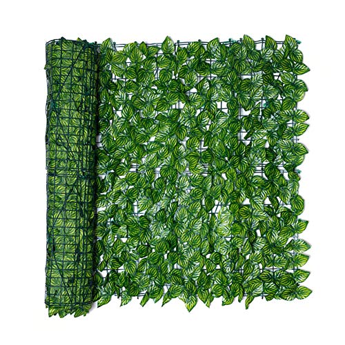 Privacy Hedge Plants, UV Protection, Suitable for Outdoor, Indoor, Garden, Fence, backyar Artificial Leaf Screening Roll UV Fade Protected Privacy